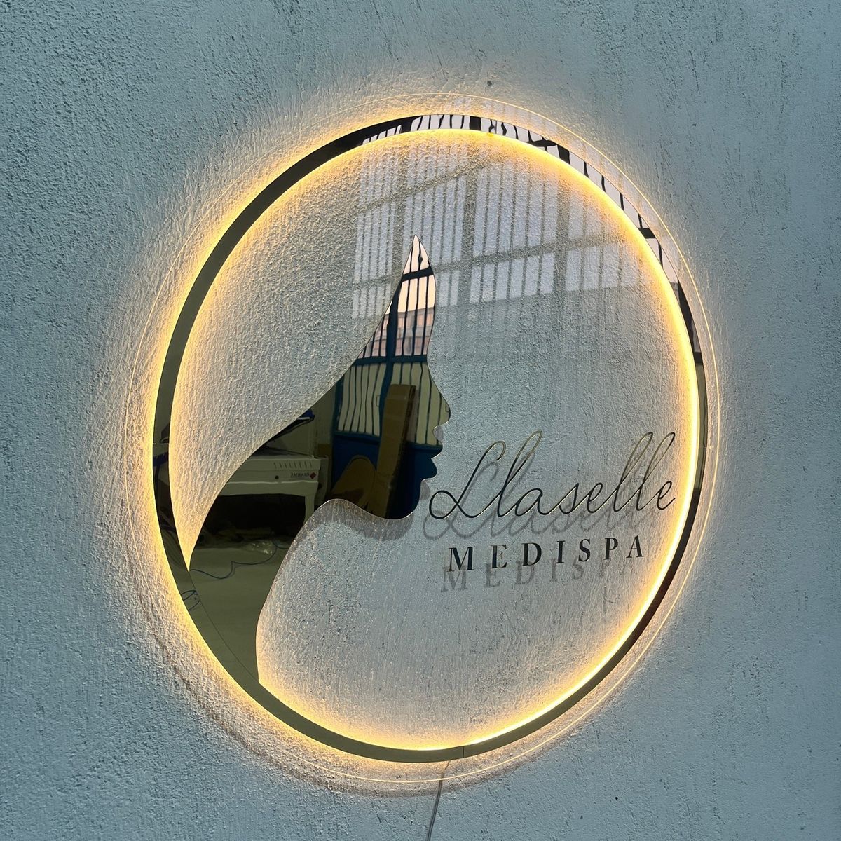 Custom LED Acrylic Business Sign – Personalized Backlit Signage for Offices, Studios & Shops