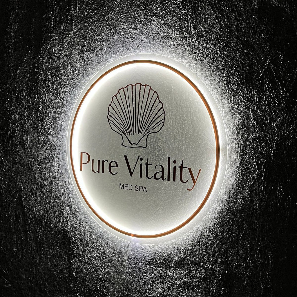 Custom LED Acrylic Business Sign – Personalized Backlit Signage for Offices, Studios & Shops